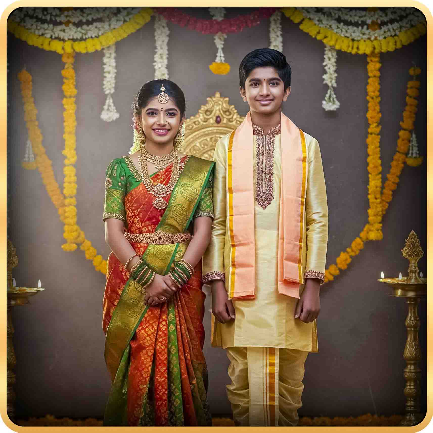 Half Saree / Dhoti Function