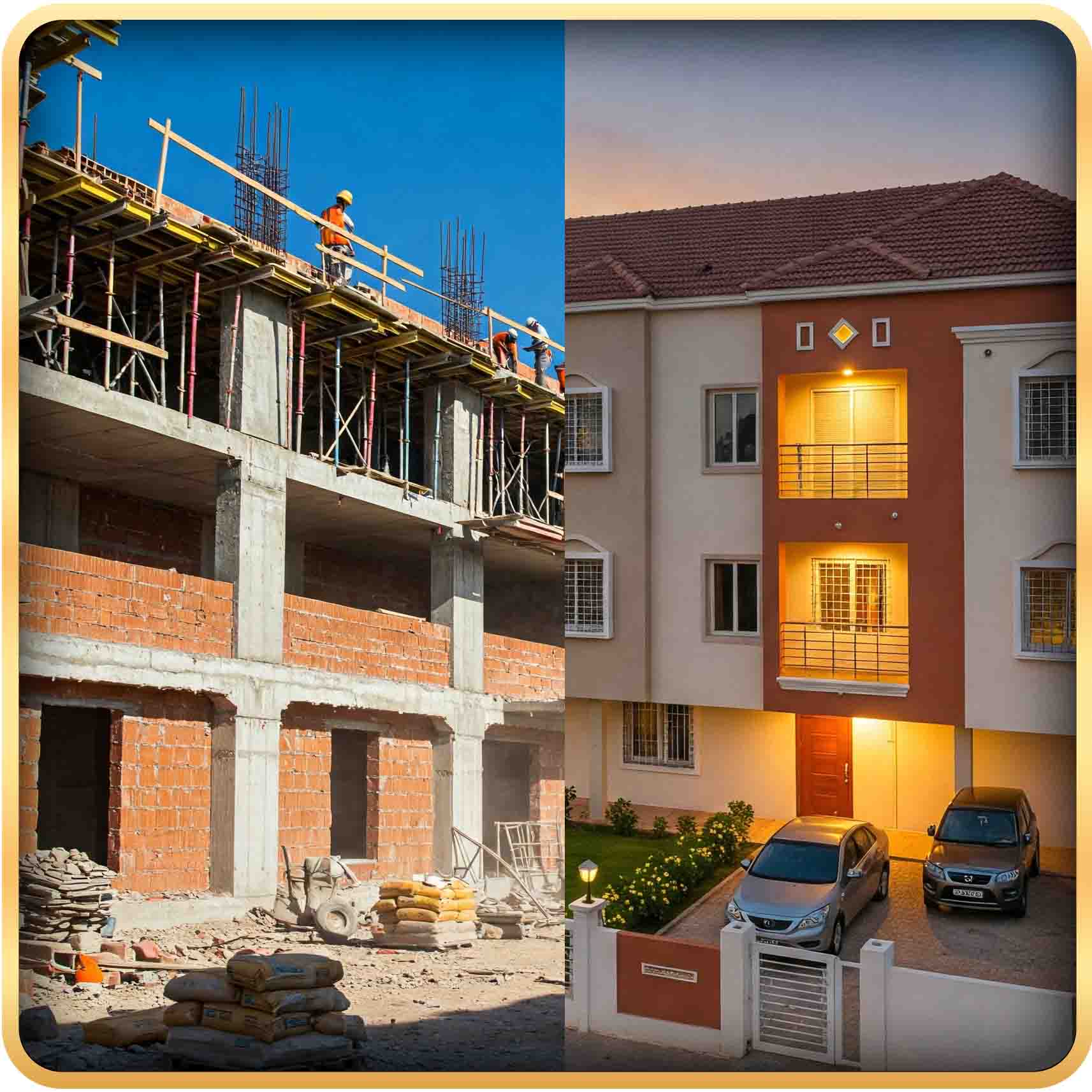 Before-After Development Shoots