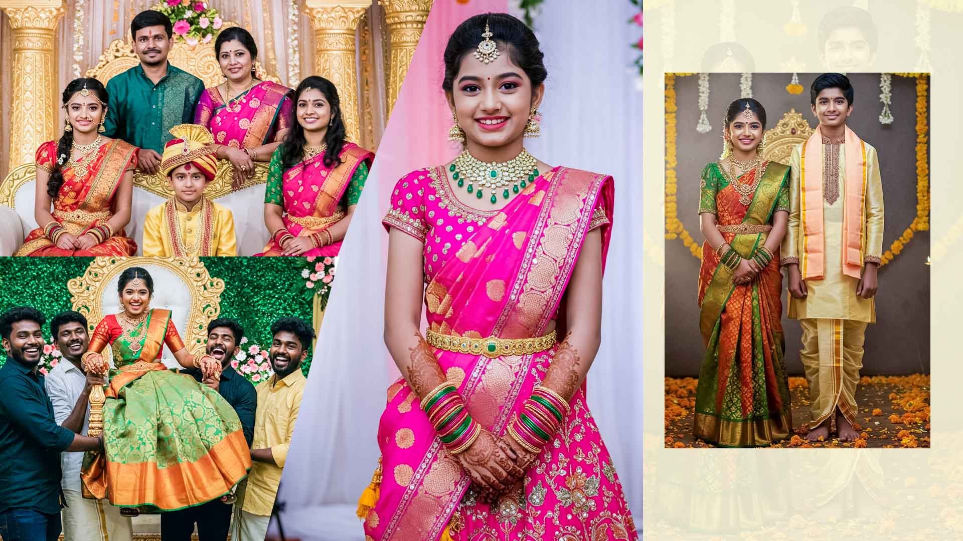 Half Saree / Dhoti Function